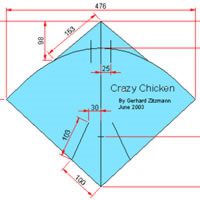 Image for Crazy Chicken Fighter Kite