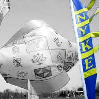 Image for 18 foot NYKE Feather Banner