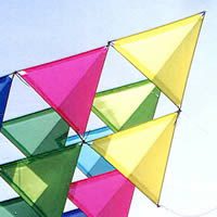 Image for Build a Bell Tetrahedron kite