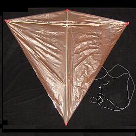 Diamond Kite Plans - dowel back