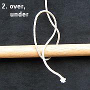 Knot Tying Instructions - Half Hitches - 2