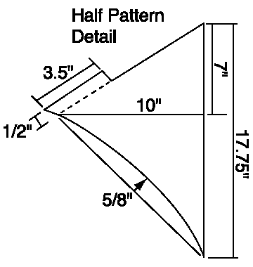 pattern for dragonfly fighter