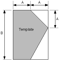 Dimensions of the Template