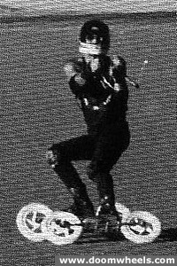 Bob Childs scoots around at the first Buggy Boogie Thang 1994.